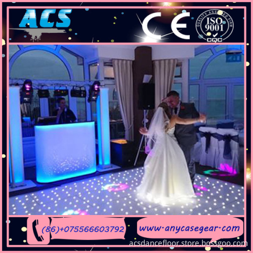 wedding LED starlit dance floor for party portable dance floor